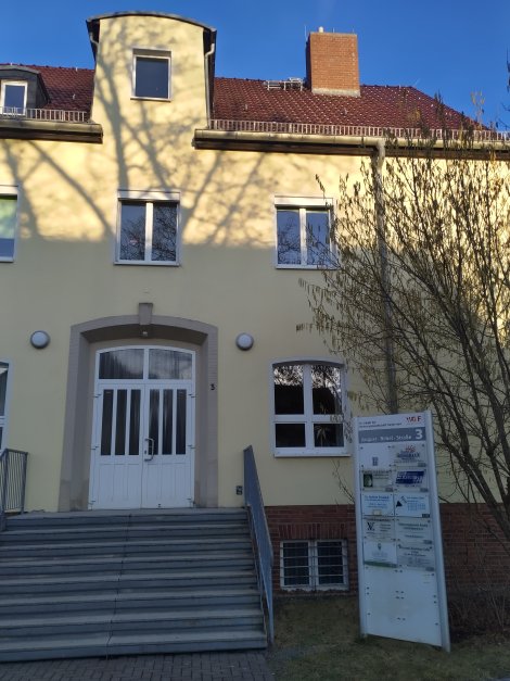 Gebäude des Umweltzentrums in Freital (Foto: L. Vogt)