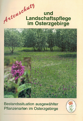 Broschüre Bestandssituation ausgewählter Pflanzenarten im Osterzgebirge