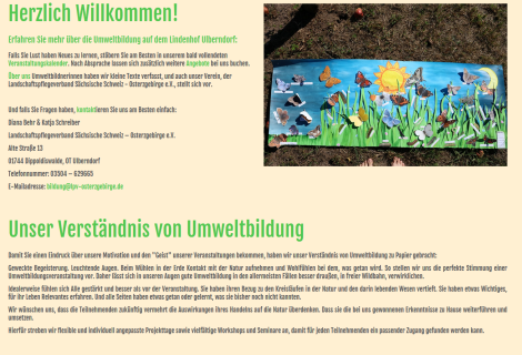 Umweltbildungsangebote