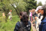 auf Exkursion im Georgenfelder Hochmoor (Foto: S. Klingner)