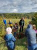 Hecke pflanzen mit dem Staatsbetrieb Sachsenforst (Foto: S. Barnewitz)