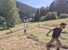 Steil und herausfordernd, die "Himmelsleiter" bei Bärenfels (Foto: S. Klingner)