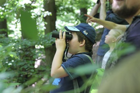 JuNa-Praxistag Spechte beobachten (Foto: S. Barnewitz) 