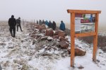 Exkursion zu einem neu angelegten Steinrücken (Foto: S. Klingner)